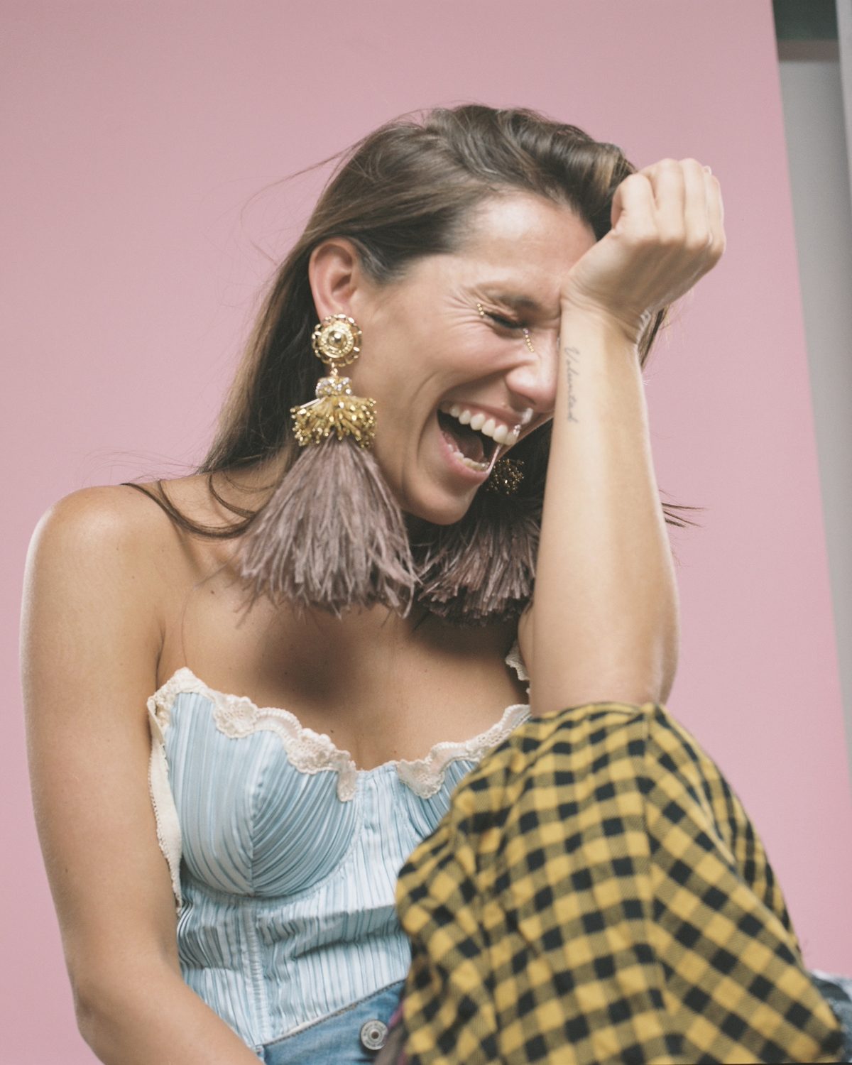 Creative editorial portrait