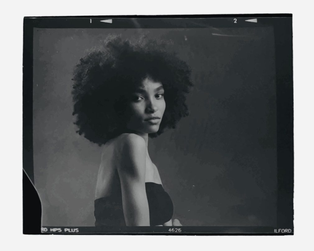 Editorial talent portrait
