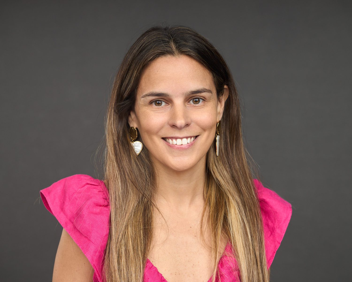 On-site conference headshot with consistent studio lighting