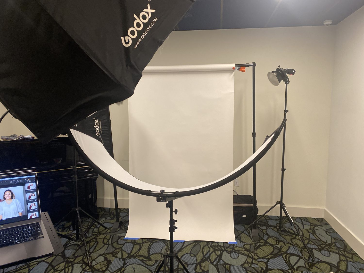 Behind the scenes