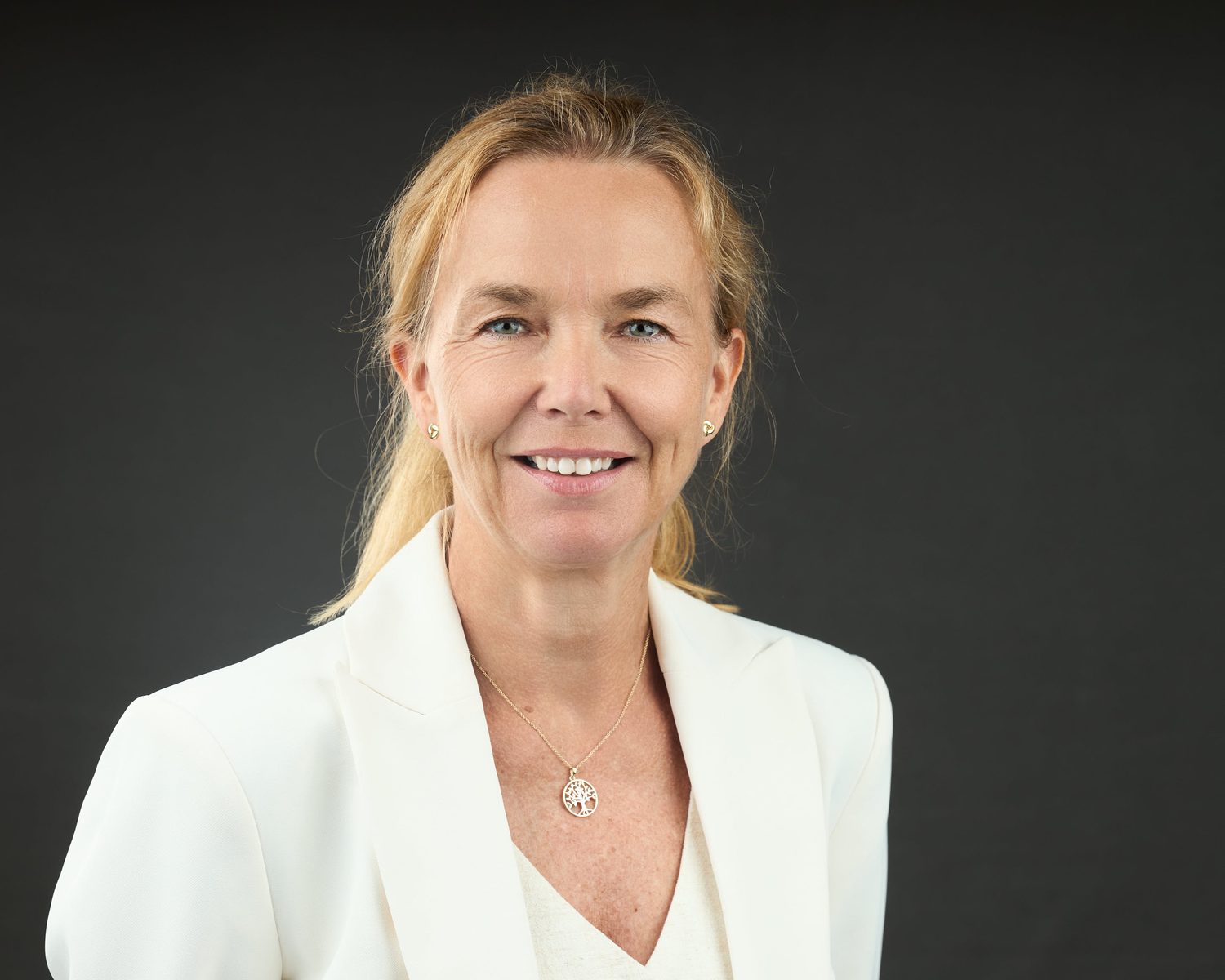 Business headshot photographed on location at a client office